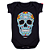 Body Bebê Caveira Mexicana Preto - Imagem 2
