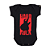 Body Bebê Hard Rock Preto - Imagem 1