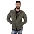 Jaqueta Masculina Verde Militar - Imagem 1