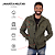 Jaqueta Masculina Verde Militar - Imagem 2