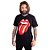 Camiseta The Rolling Stones Tongue Classic Preta - Oficial - Imagem 1