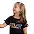 Vestido Infantil Tshirt Color Rock - Preto Jaguar - Imagem 6