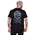 Camiseta Caveira Ride Or Preta Jaguar. - Imagem 1