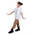 Camiseta Infantil Pink Floyd The Wall Branca Oficial - Imagem 4