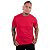 Camiseta Plus Size Básica Vermelha Amaranto. - Imagem 4