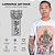 Camiseta Plus Size Christian Arae Fudo Myo II Branca. - Imagem 2