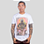 Camiseta Plus Size Christian Arae Fudo Myo II Branca. - Imagem 4
