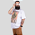 Camiseta Plus Size Christian Arae Fudo Myo II Branca. - Imagem 5