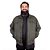 Jaqueta Masculina Plus Size - Verde Militar - Imagem 1