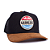 Boné Trucker Gasoline Marrom e Preto - Imagem 4