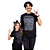 Camiseta Juvenil Metallica The Black Álbum Preta Oficial - Imagem 2