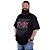 Camiseta Plus Size ACDC Black Ice Preta Oficial - Imagem 1