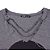 Blusa Corrente Caveira Contorno Grafite - Imagem 3