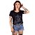 Camiseta Feminina Violão Acústico Preta - Imagem 2