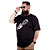 Camiseta Plus Size Guitarra Hand Preta. - Imagem 3