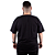 Camiseta Plus Size Guitarra Hand Preta. - Imagem 4