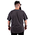 Camiseta Plus Size Estonada Baixo Triplo Preta Jaguar. - Imagem 4