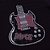 Camiseta Juvenil Rock SG Guitarra Preta - Imagem 2