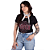 Camiseta Feminina Rock Stablishment Preta Jaguar - Imagem 4