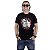Camiseta Caveira Cerveja Saideira - Preta Jaguar. - Imagem 5