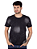 Camiseta Básica Estonada Spray Preta. - Imagem 3