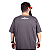 Camiseta Plus Size Rolling Stones Tongue Chumbo - Oficial - Imagem 4