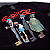 Camiseta Gorillaz Band Preta - Oficial - Imagem 3