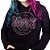 Moletom Canguru Feminino Rock Stablishment Preto - Imagem 3