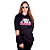 Moletom Canguru Feminino Cat Heavy Metal Preto - Imagem 7