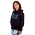 Moletom Canguru Feminino Rock Blue Rain - Preto - Imagem 8