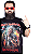 Camiseta Plus Size Iron Maiden Run For Your Lives Preta - Oficial - Imagem 5