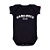 Body Bebê Hard Rock Relevo - Preto - Imagem 1
