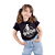Camiseta Infantil Hard Rock Bass - Preta Jaguar - Imagem 1