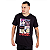Camiseta Gorillaz Fly Poster Medley Preta - Oficial - Imagem 1