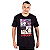 Camiseta Gorillaz Fly Poster Medley Preta - Oficial - Imagem 4