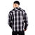Camisa Xadrez Flanela Especial - Preta e Cinza - Imagem 7