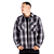 Camisa Xadrez Flanela Especial - Preta e Cinza - Imagem 3
