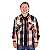 Camisa Xadrez Flanela Especial - Creme e Vermelha - Imagem 3