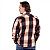 Camisa Xadrez Flanela Especial - Creme e Vermelha - Imagem 7