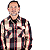 Camisa Xadrez Flanela Especial - Creme e Vermelha - Imagem 5