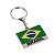 Chaveiro Metal Bandeira do Brasil - Imagem 1