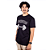 Camiseta Plus Size Monstro Preta. - Imagem 3