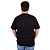 Camiseta Plus Size Monstro Preta. - Imagem 5