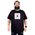 Camiseta Plus Size Quebra Cabeça Preta. - Imagem 1