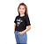 Camiseta Juvenil Filhinha do Papai Preta Jaguar - Imagem 1