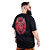 Camiseta Plus Size Christian Arae Hori Atsu Hannya - Preta. - Imagem 1
