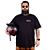 Camiseta Plus Size Motorcycle Parts and Service - Preta. - Imagem 3