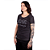 Camiseta Feminina Estonada ACDC Back In Black - Preta Oficial - Imagem 2
