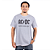 Camiseta ACDC Back In Black Estonada Premium - Cinza Oficial - Imagem 1