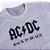 Camiseta ACDC Back In Black Estonada Premium - Cinza Oficial - Imagem 6